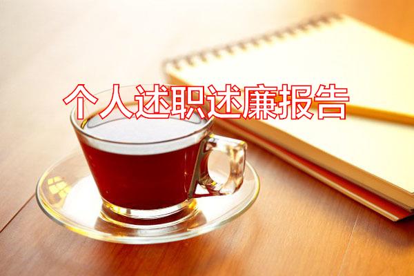 个人述职述廉报告专题范文