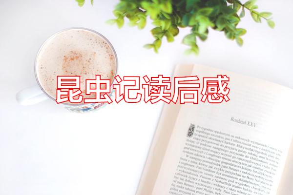 昆虫记读后感专题范文