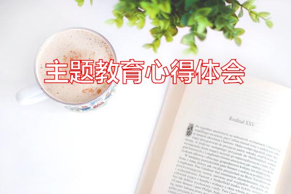 主题教育心得体会专题范文
