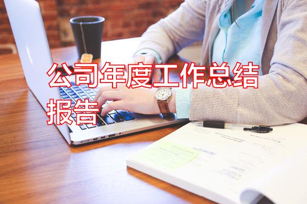 公司年度工作总结报告专题范文