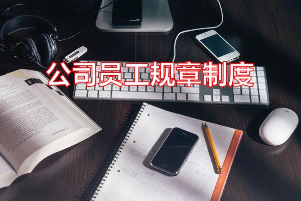 公司员工规章制度专题范文