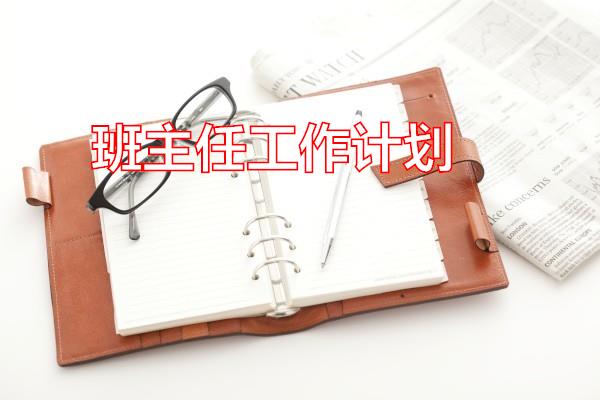 班主任工作计划专题范文