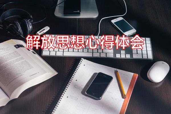 解放思想心得体会专题范文