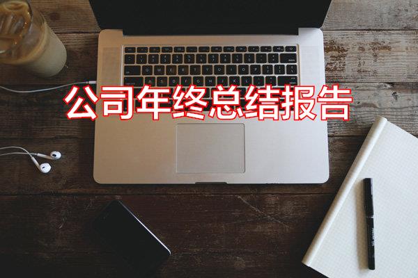 公司年终总结报告专题范文