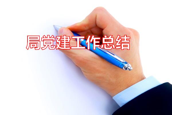 局党建工作总结专题范文