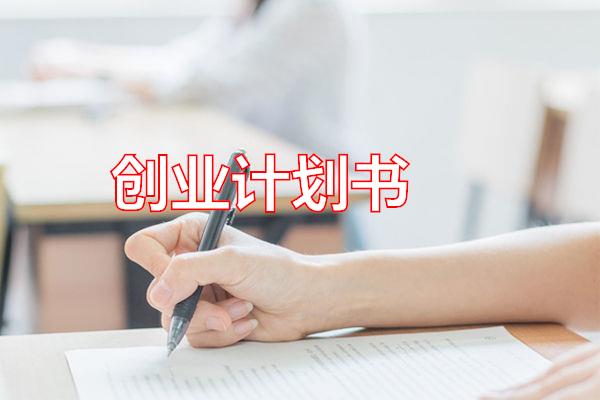 创业计划书专题范文