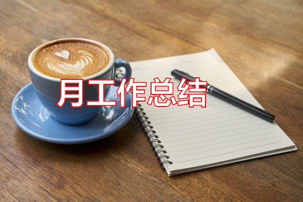 月工作总结专题范文