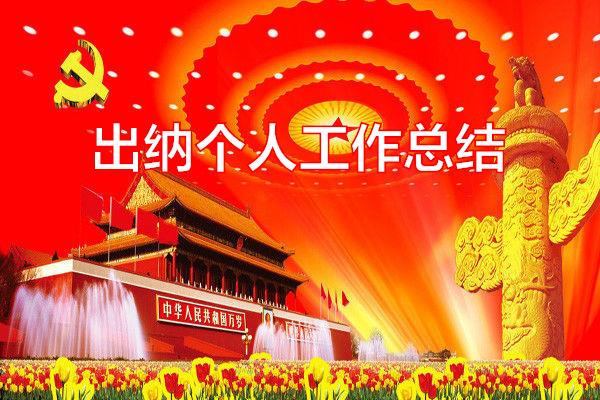 出纳个人工作总结专题范文