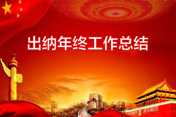 出纳年终工作总结专题范文