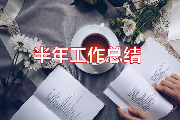半年工作总结专题范文