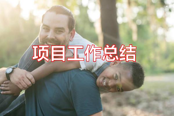 项目工作总结专题范文