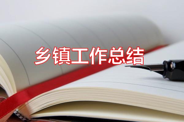 乡镇工作总结专题范文