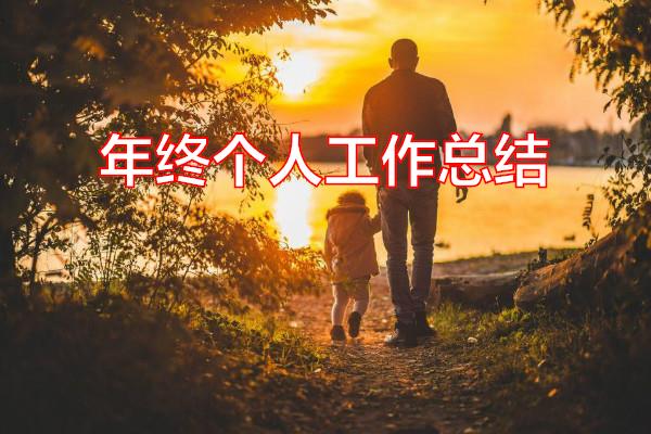 年终个人工作总结专题范文